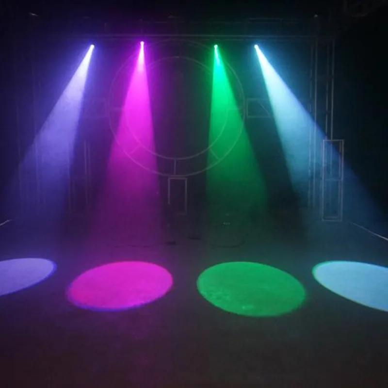 

Mini 5W LED Pinspot Light Home Party Store Decoration Projector Spotlight Mirror Ball Beam Light DJ Disco Performance Stage Ligh