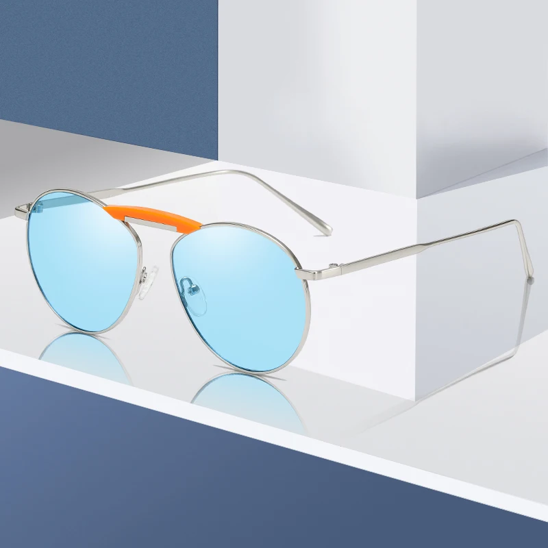 

Мужские и женские солнцезащитные очки, брендовые дизайнерские солнцезащитные очки, роскошные винтажные очки с металлическими линзами UV400