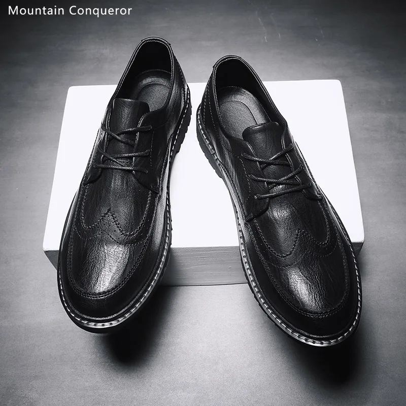 Горные завоеватели Мужская обувь Новинка 2019 года классические ботинки мужские