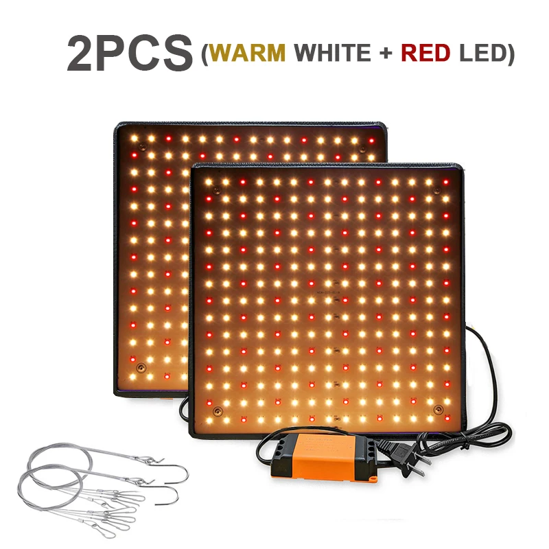 2pcs warm white Светодиодный светильник s для выращивания в помещении 1000 Вт 3500 К светодиодный светильник для выращивания полный спектр Фито лампа для выращивания растений палатки лампы для цветов Fitolamp - Испускаемый цвет: 2pcs warm white