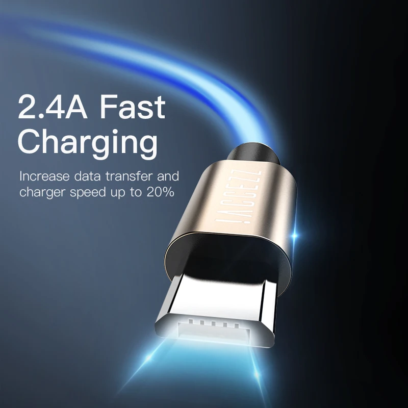 ! ACCEZZ нейлоновый Micro USB для зарядки и синхронизации данных Samsung Galaxy S7 S6 Huawei Xiaomi Redmi 4X