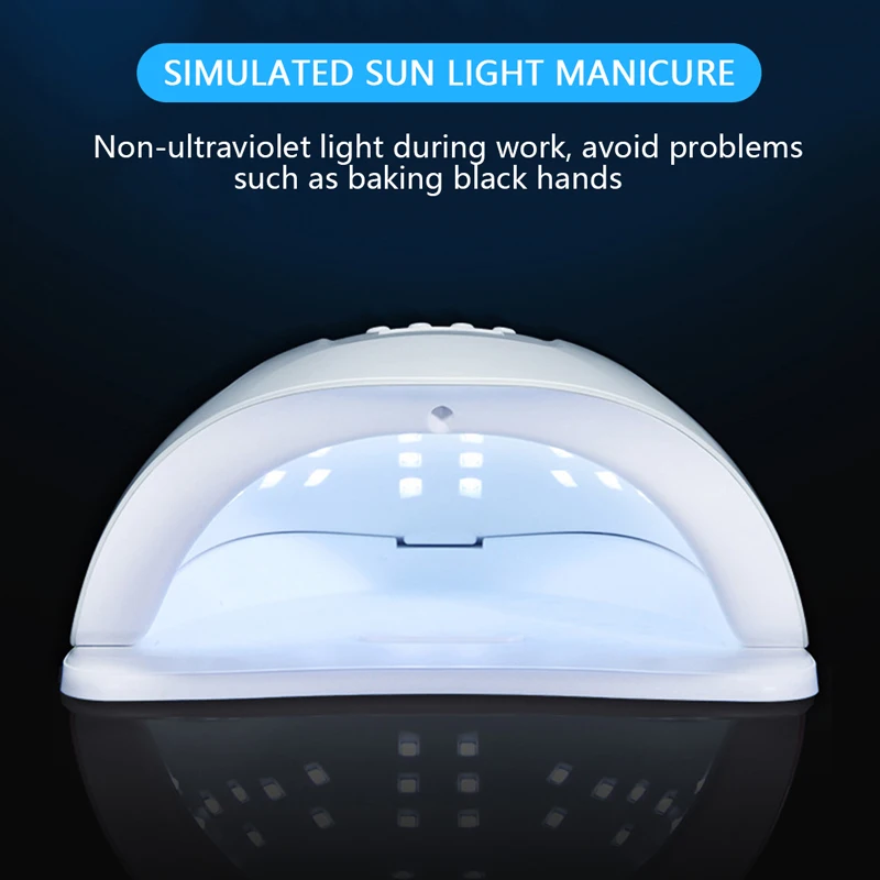 SUN 5X Plus UV LED Lamp for All Gels Nail Dryer 80W Led Lamps Manicure Gel Drying Varnish Professional | Красота и здоровье