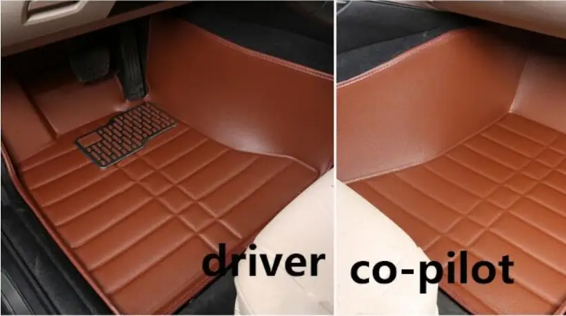 Для 09-18 Toyota RAV4 для Toyota Previa RAV 4 2009 2010 2011 2012 2013 высокое качество кожаные автомобильные коврики