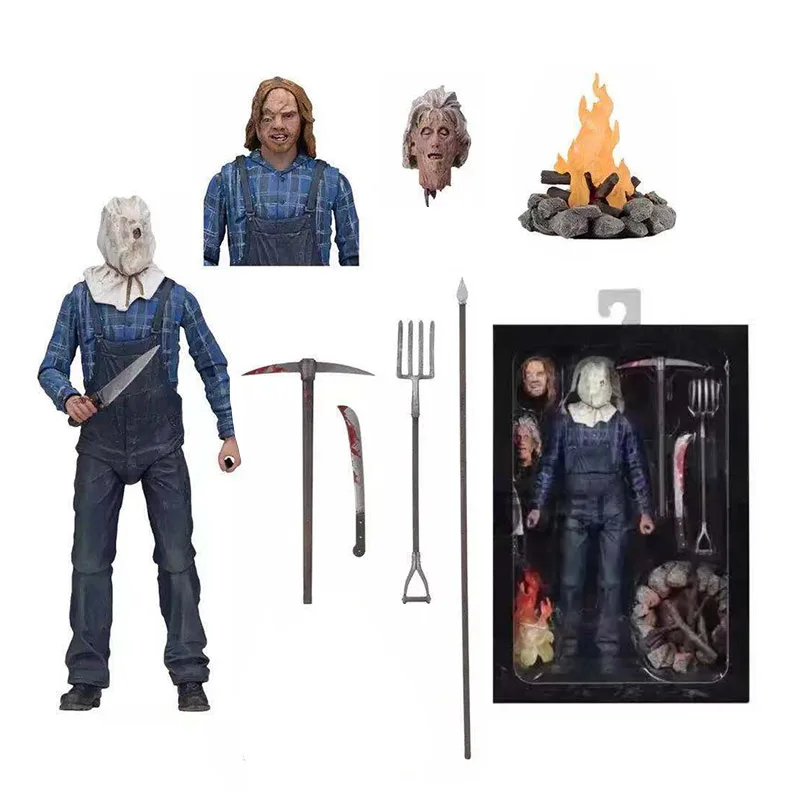 NECA фигурка героя игрушка Джейсон Вурхиз Фредди Крюгер Майкл Майерс кожаное Джокера Чаки фигурка Джокера для подарок на Хэллоуин - Цвет: with box