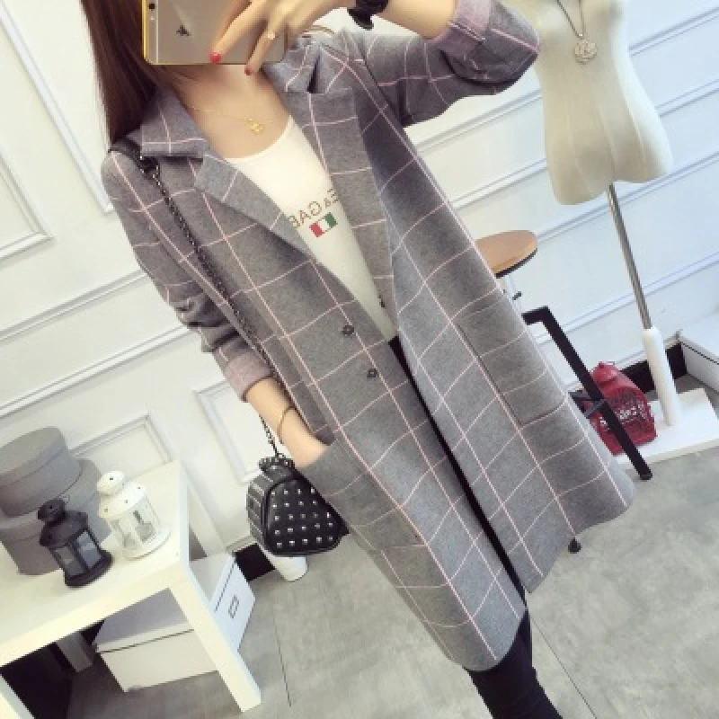 2020 новый осенний женский модный тонкий свитер женская элегантная верхняя одежда