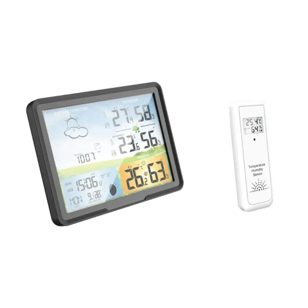 

Digital Weather Forecaster Weather Forecast Stations Wireless Weather Station With Humidity Moon Phase And Indoor/Outdoor Temper