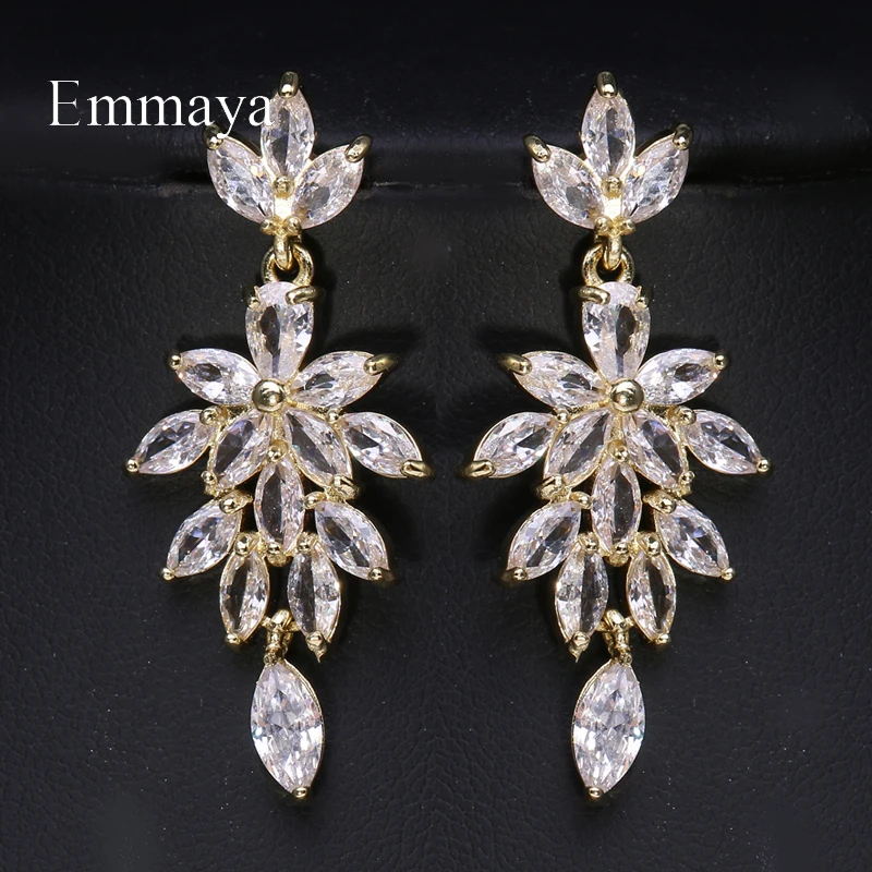 

Emmaya Новое поступление гениальный дизайн серьги с высококачественным цирконием ювелирные изделия для женщин Свадебная вечеринка модное пл...