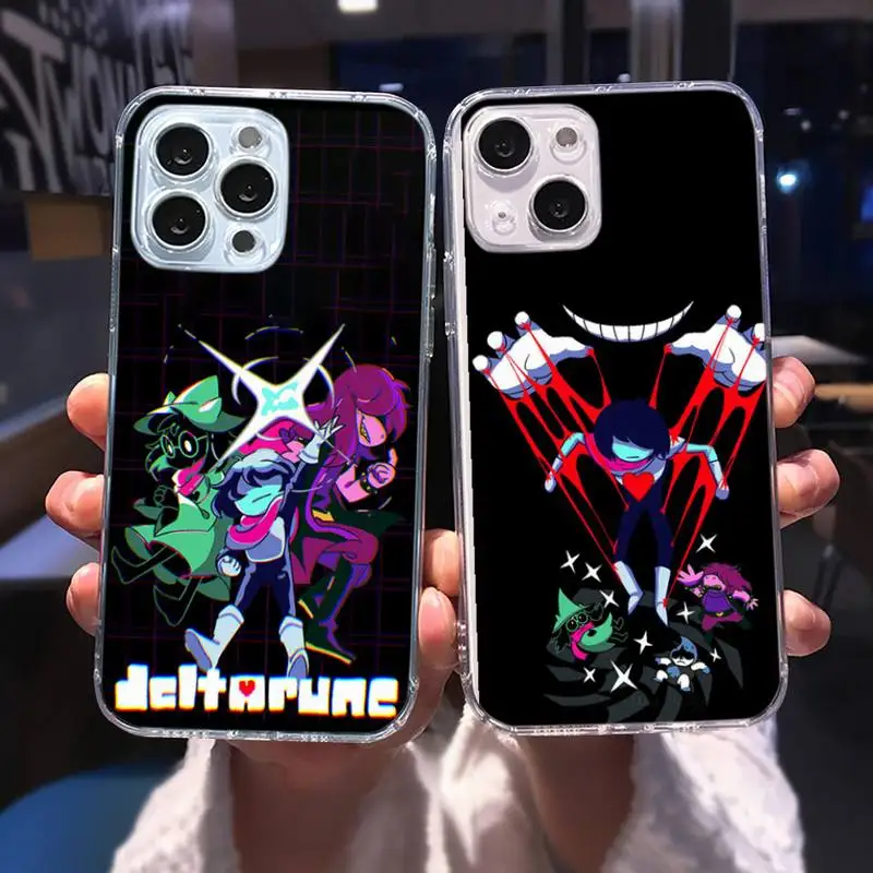 

Deltarune Phone Case for iphone 13 12 11 pro max mini 6 6s 7 8 plus SE2020 X XR XS shell iphone 13 pro max case Fashion Game Art