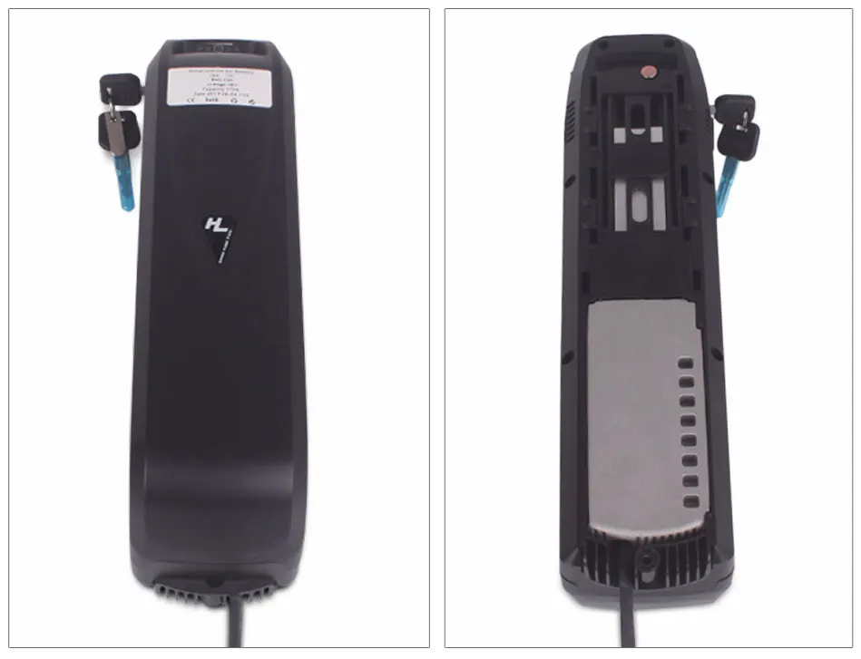 48V Батарея 52 V, фара для электровелосипеда в Батарея Хайлун Downtube 20AH 30A 40A BMS 350 Вт 500W 750W 1000W 1500W 18650 Сотовый BBS02 BBS03 BBSHD