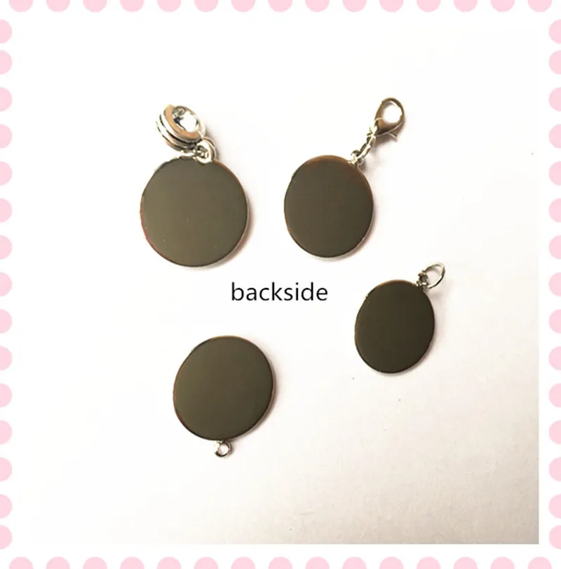 Новый заказ Восточной Star Висячие браслеты с подвесками Сделай Сам 18 мм сталь