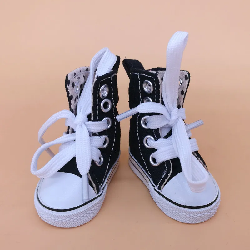 Tilda-Zapatillas de lona para mu&ntilde;ecas Paola Reina, juguetes de moda, zapatos de gimnasio para KPOP 1/4 Bjd, accesorios para mu&ntilde;ecas, novedad de 5,5 cm-1