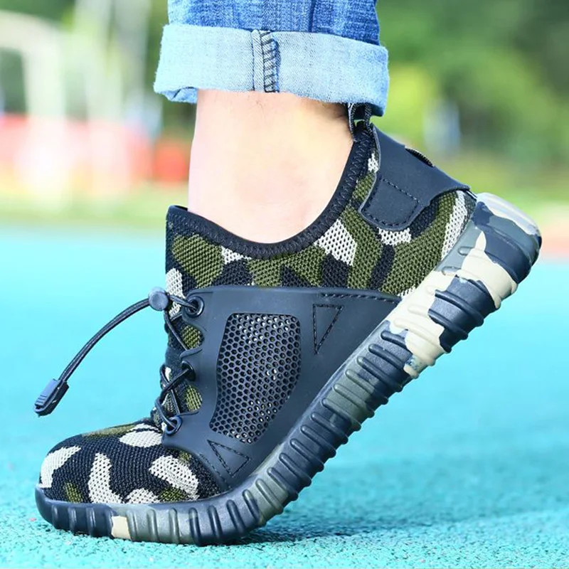 

Breathable Work Safety Shoes Puncture-proof Safety Work Shoes Indestructible Boots Lightweight Work Safty Boots Work Sneakers