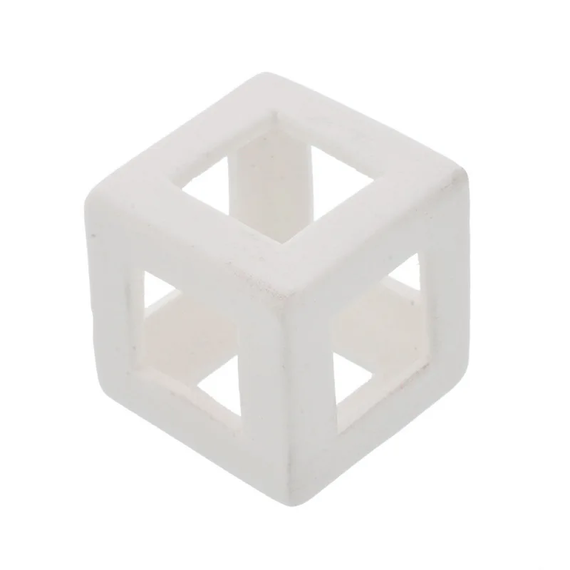 Керамические украшения квадратные полые рыбки игровой домик для аквариума