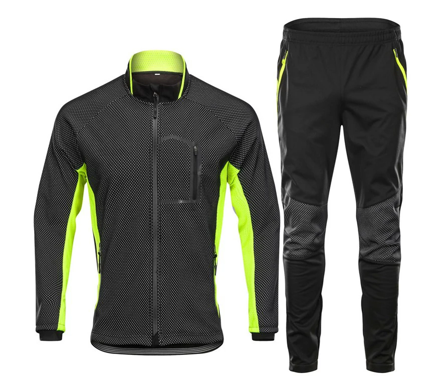 Зимняя Теплая Флисовая Куртка для верховой езды и штаны ветрозащитная