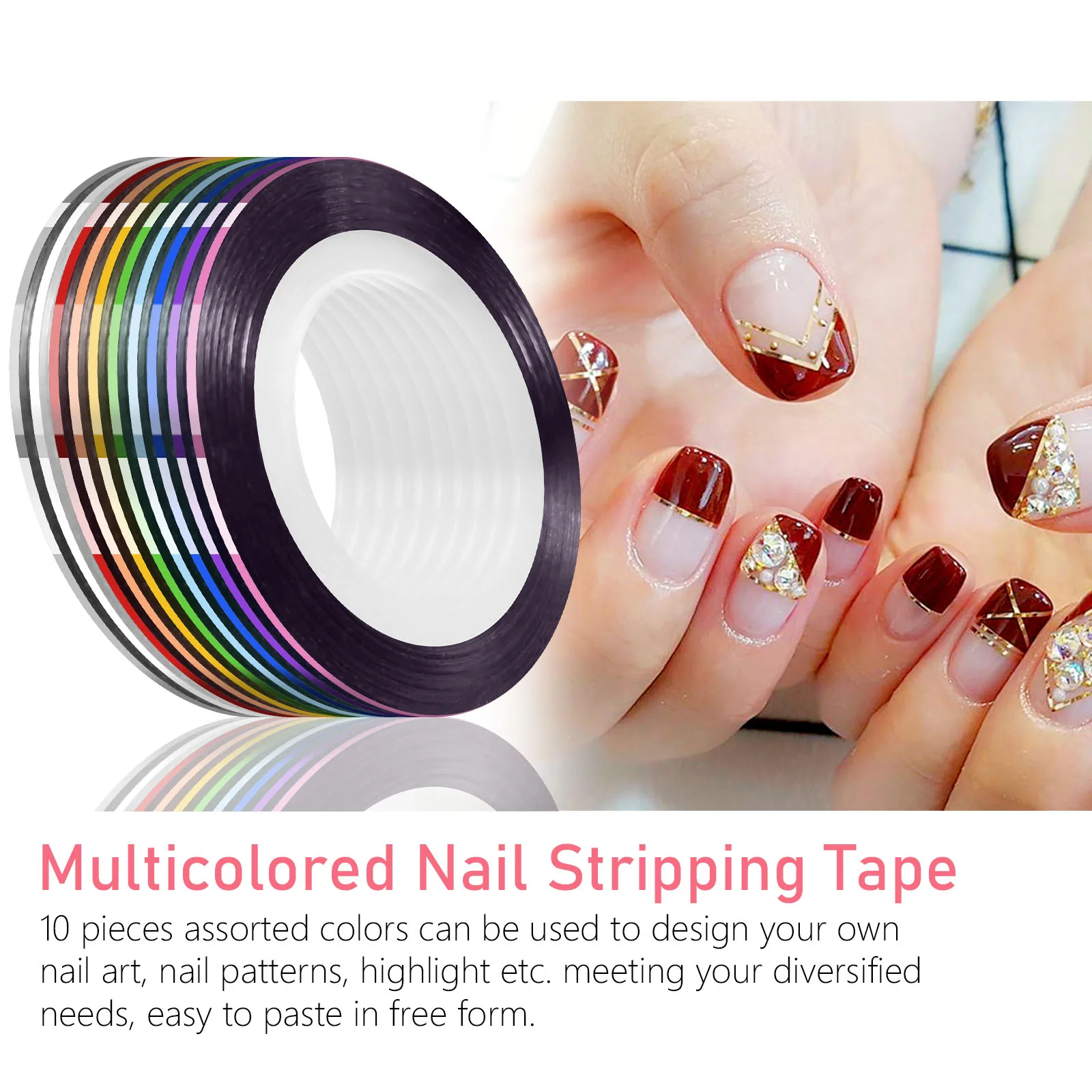 PINKIOU ногтей щетки для полировки рисования Рисование резьба нажмите с силой так