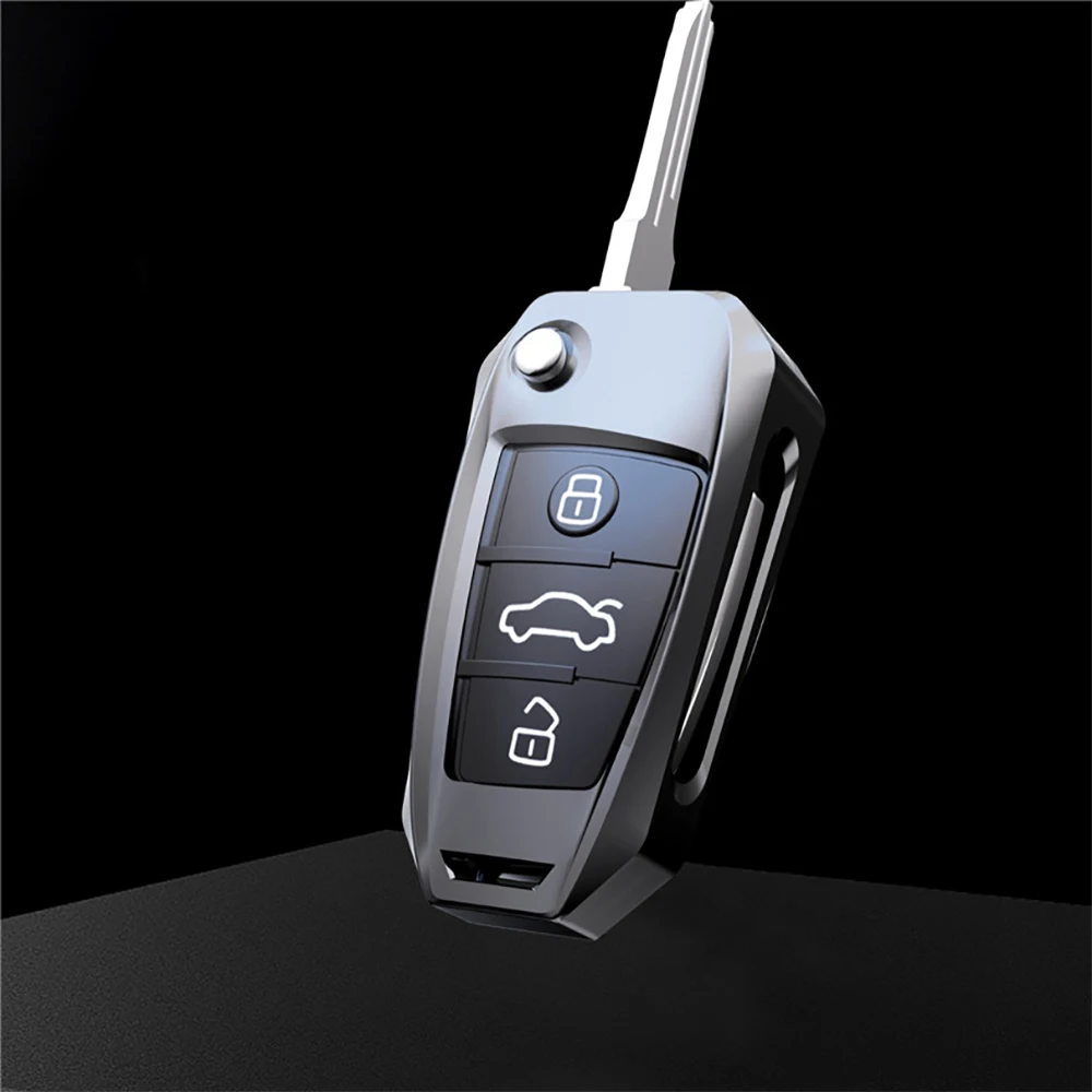 Чехол для автомобильного ключа Audi A3 A4 A4L B5 B6 B7 B8 B9 A5 A6 A6L C5 C6 Q3 Q5 Q7 S5 S7 RS3 TT | Автомобили