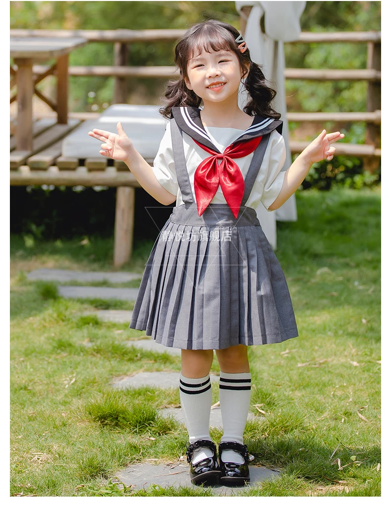 

Palace princess sweet lolita children dress retro sailor collar jk uniform victorian kids dress kawaii girl lolita loli cos