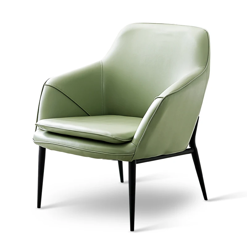 Простая спальня маленький диван чистая красная ленивая скандинавский отдых