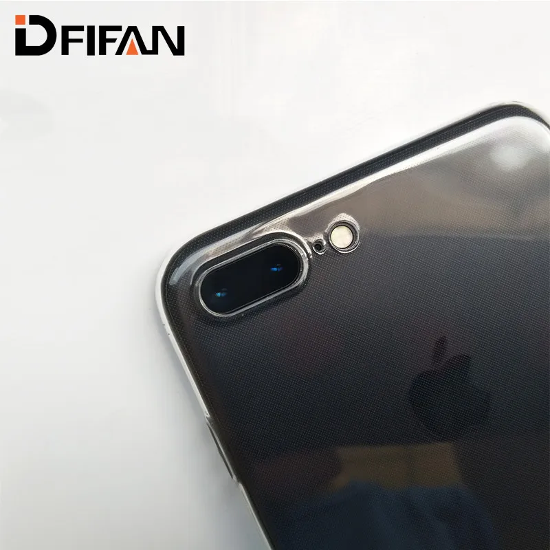 Для iPhone X XS чехол для MAX XR RONICAN тонкий прозрачный мягкий ТПУ Поддержка беспроводной