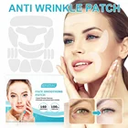 Многоразовые силиконовые наклейки для морщин, кожи лица, лба, шеи, глаз, Антивозрастные патчи, маска для лифтинга лица, инструменты для ухода за кожей
