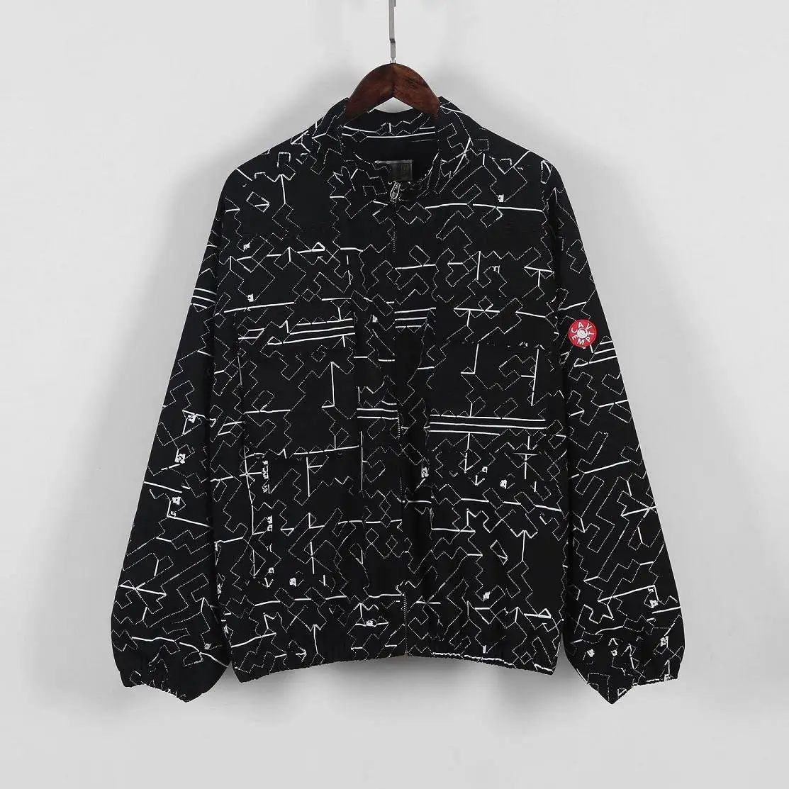 19ss, новинка, куртка с принтом, женская, Men1: 1, с принтом, Повседневная Уличная одежда, Япония, ветровка, kanye west, пальто с принтом