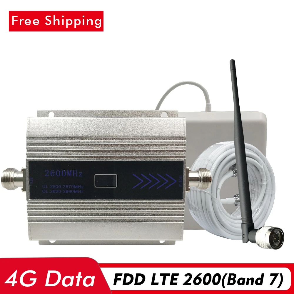 4G ретранслятор сигнала FDD LTE 2600 (полоса 7) усилитель сотового телефона сеть данных