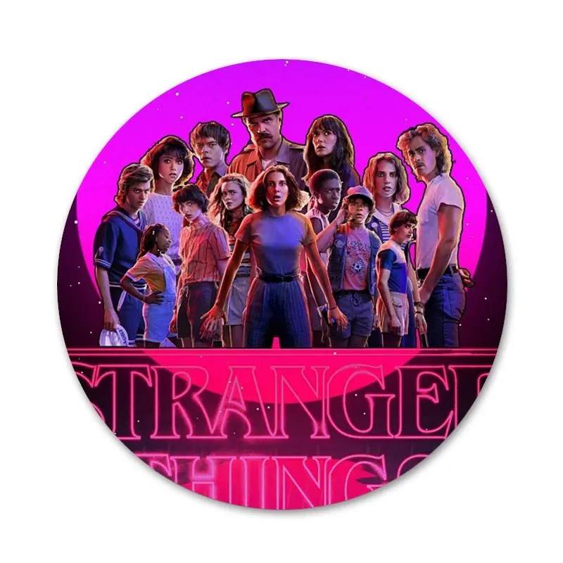 Очень странные дела демогоргон значок брошь заколка аксессуары для одежды