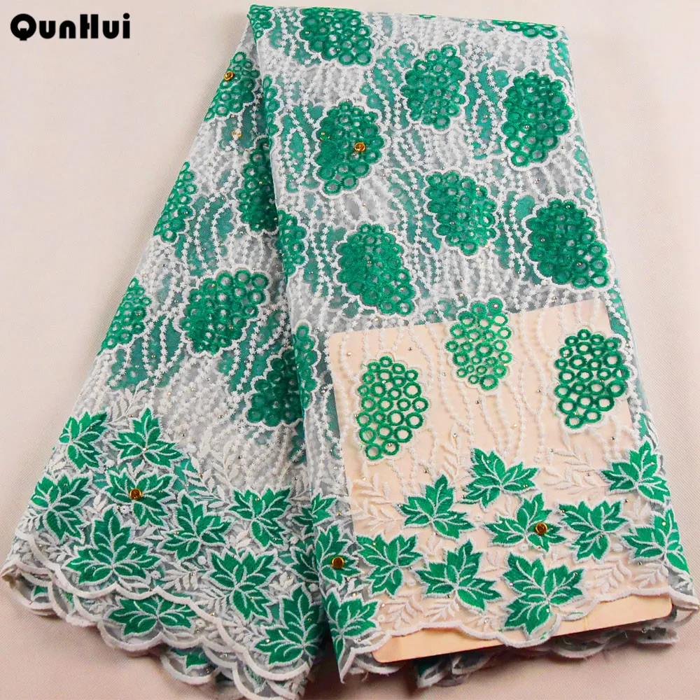 Новинка 2021 африканские кружева ткани с вышивкой африканский гипюр кружевной