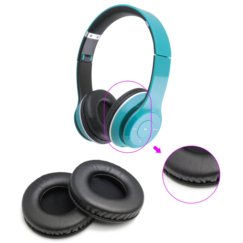 1 пара протеиновых кожаных амбушюров для наушников Sony MDR-V150 V250 V300 V100 V200 V400 ZX100 |