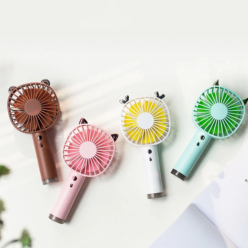 

Summer Portable Small Fan Creative Personality Cute Fan Mute Portable Handheld Mini Charging Fan