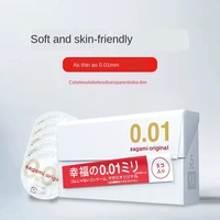 japanese sagami 001 condom ultra thin 0 01mm sexy lubricated condoms sex toys penis sleeve condom for men 5pcs women happiness