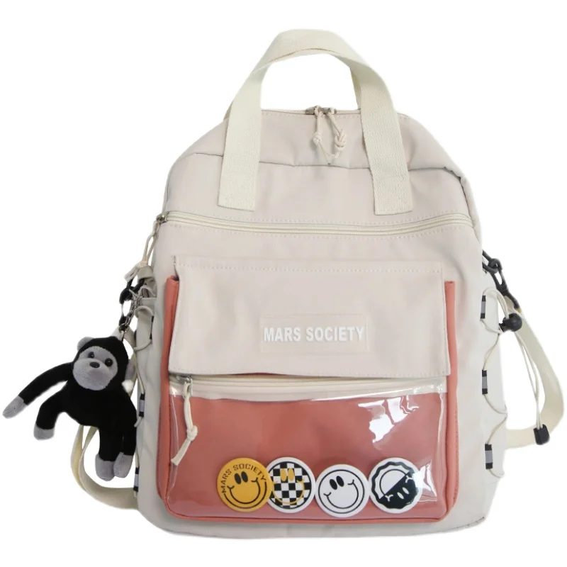 

Ins Japanese Schoolbag Female College Student Backpack Multi-purpose All-match Ladies Backpack