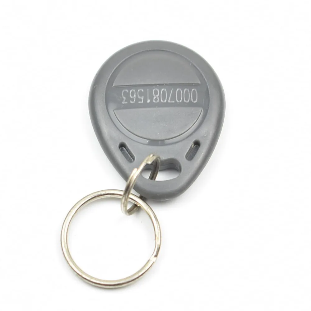 Брелоки RFID 100 шт./лот 125 кГц EM4100 TK4100 жетоны брелоки ID карта считывание только