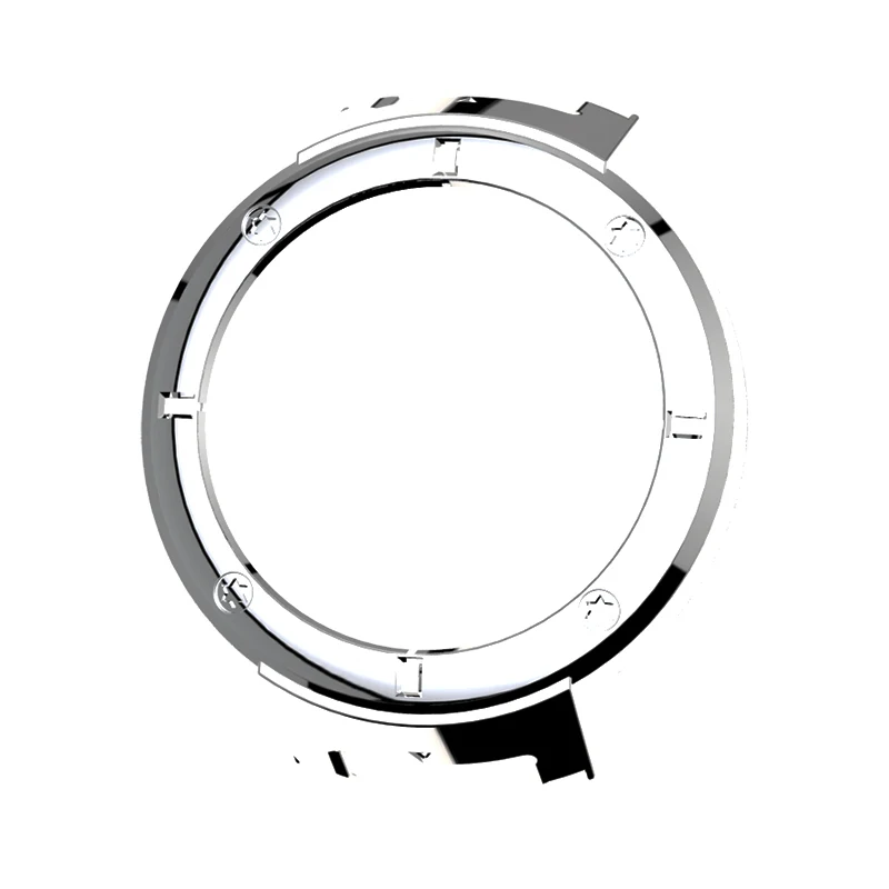 plating silver case SIKAI силиконовый кожаный ремешок для часов Huami Xiaomi Amazfit Verge 3 lite часы высококачественный ремешок сменный Браслет для Huami 3 - Цвет: plating silver case