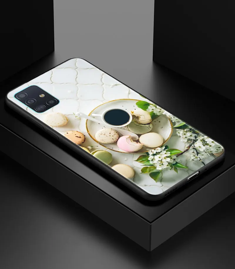 Чехол для телефона Samsung Galaxy A50 A70 A10 A10S A20 A30 A40 A20S A20E A02S A12 A22 A32 мягкий черный чехол с