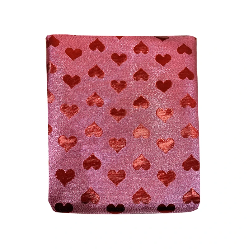 

Gold silk color luxury love yarn-dyed jacquard garment fabric, sewing fabric factory shop is not out of stock