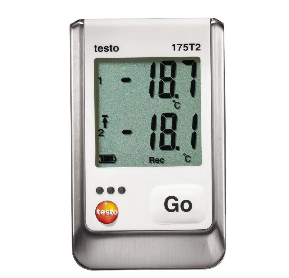 Testo 175-T2 2-канальный регистратор данных о температуре внутренний (NTC) и внешний