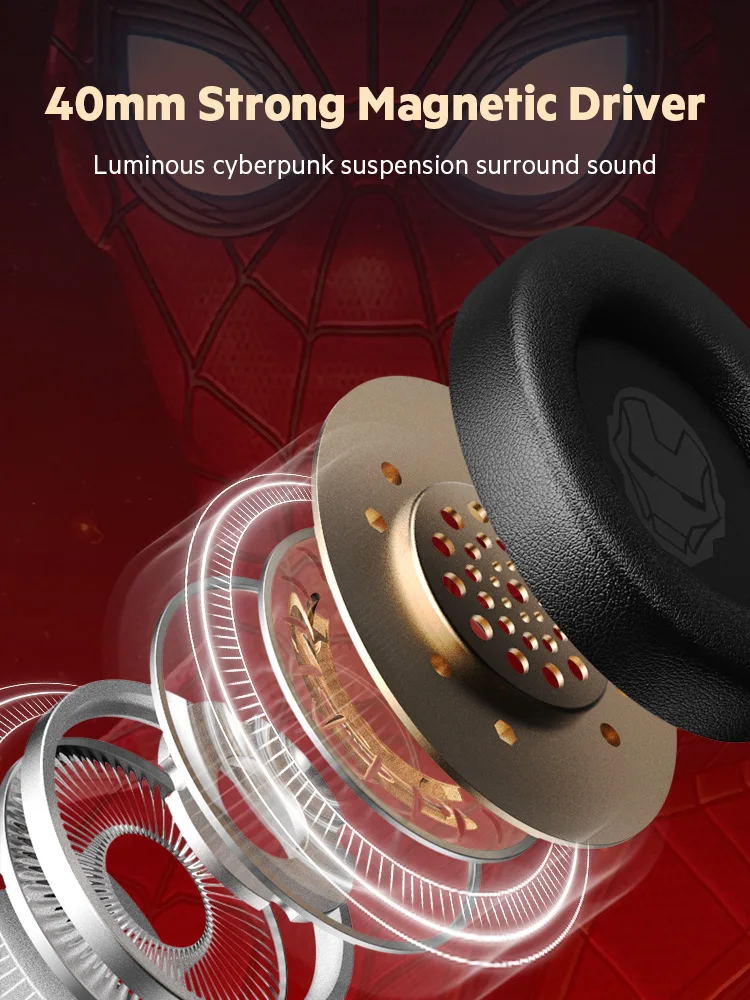Новая студийная сертифицированная гарнитура Marvel Bluetooth 3 5 Беспроводные