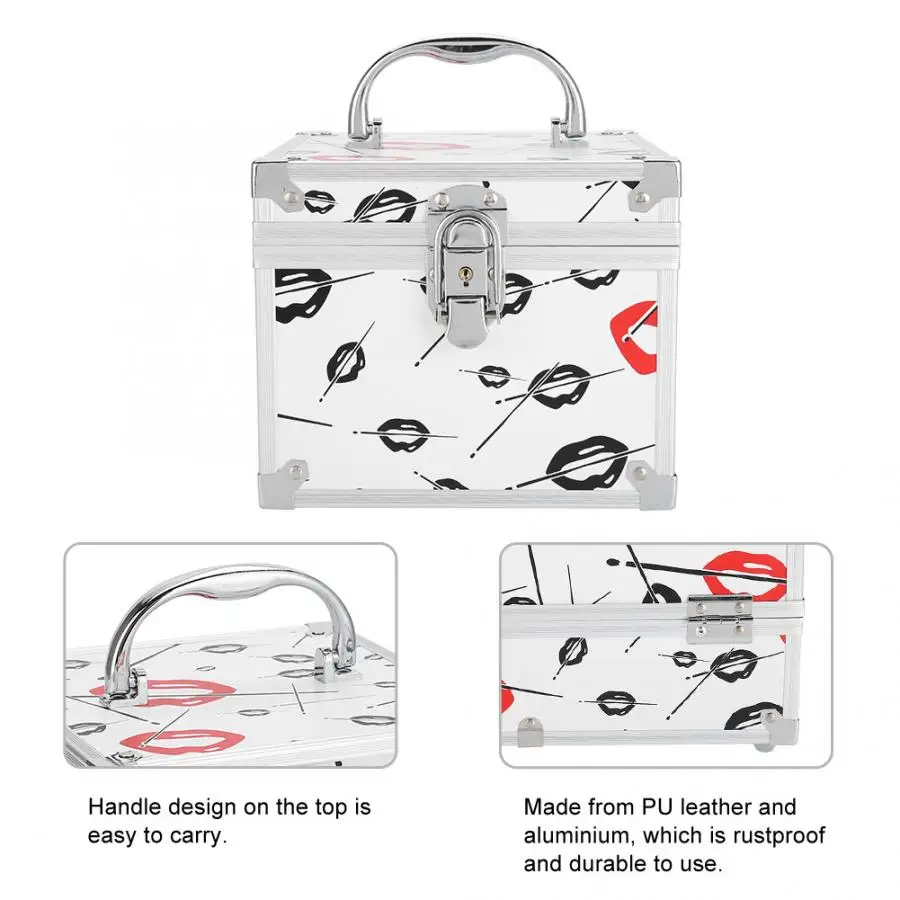 Профессиональная коробка для хранения косметики портативный контейнер