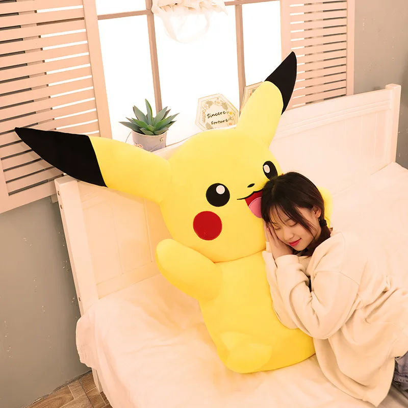 Большая Пикачу плюшевая игрушка Bikachu кукла Креативные Куклы дарят подарки на