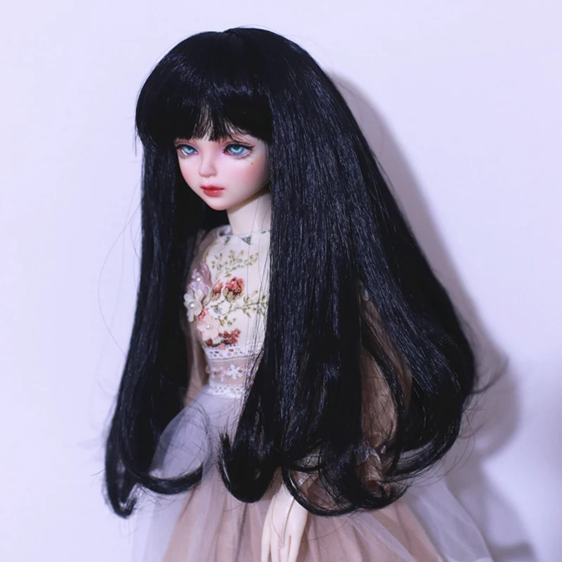 Модный стиль 1/3 1/4 1/6 Bjd SD кукольный парик высокотемпературная проволока длинный