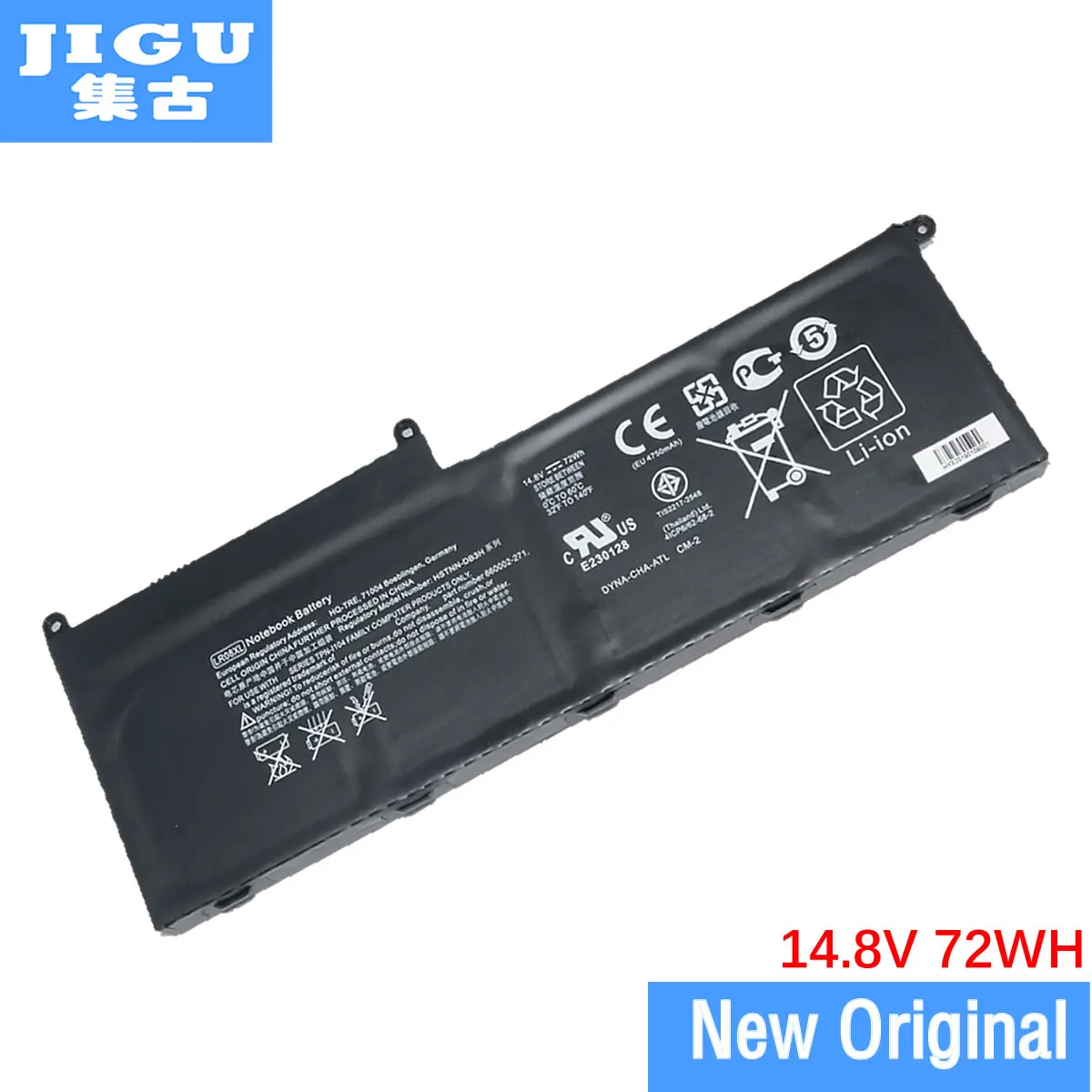 

Аккумулятор JIGU LR08XL для HP Envy 15-3000 HSTNN-UB3H 660152-001 HSTNN-DB3H