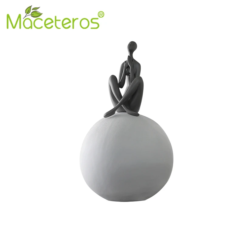 

Modern Art Creative Character Decoration Synthetic Resin Living Room Portrait Sculpture Decoration Gardening Decoration Supplies