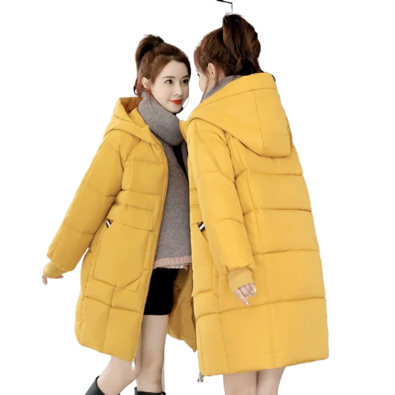 

Beardon Winter Fashion Women's Parkas Hooded Warm Coat Winter Coat Padded Down Cotton Coat