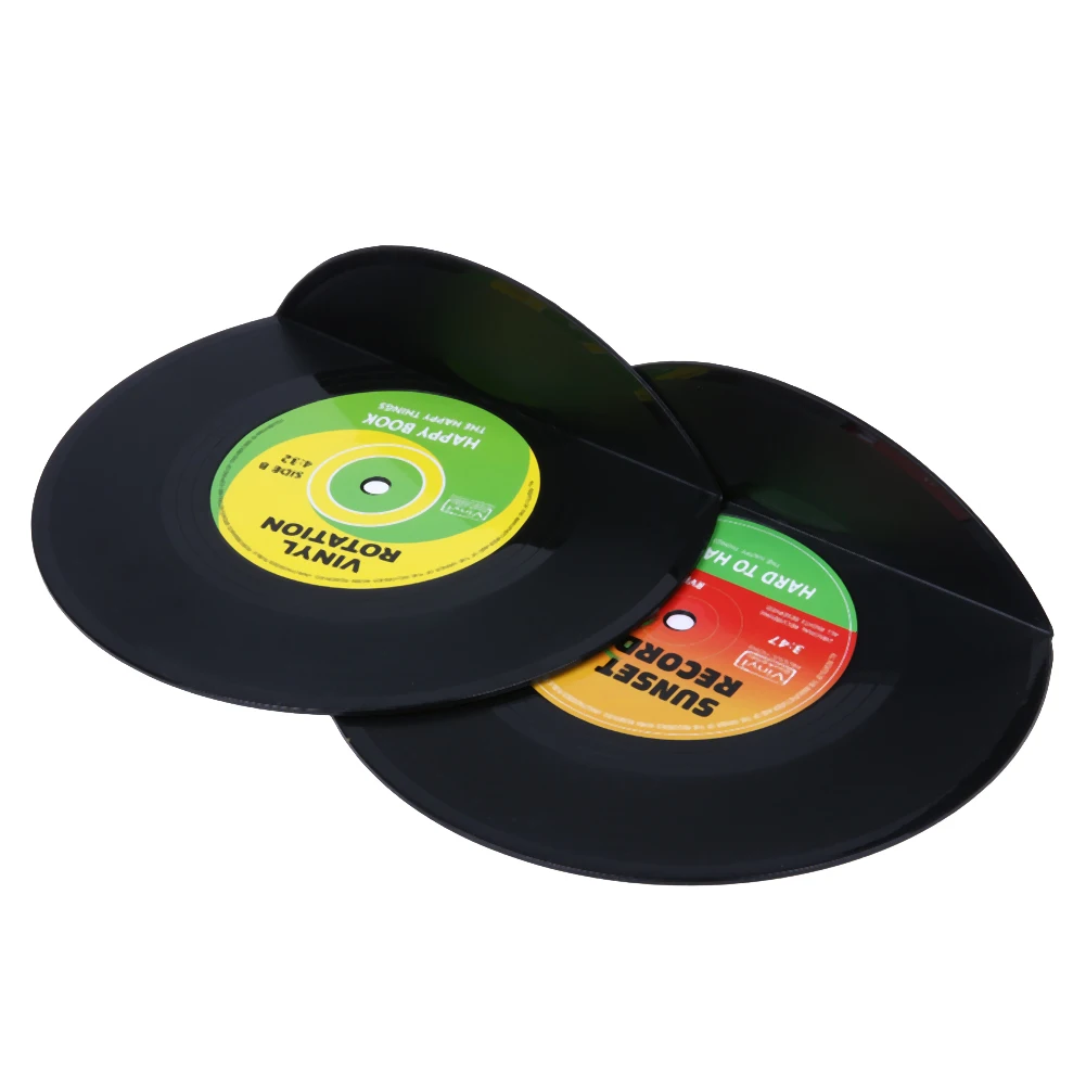 1 Набор/2 шт. Ретро винтажный виниловый книжный держатель для книг Настольный