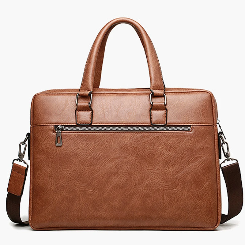 Men's bags laptop bag 14 inch leather bag for men handbag man crossbody bag for documents a4 high quality Men handbag
