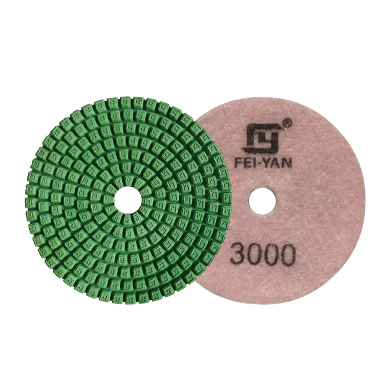 

4 inch FEIYN Economic Diamond polishing Pads For Cleaning Machine