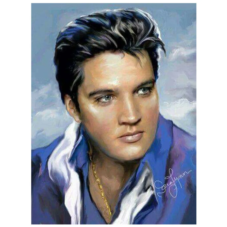 

5D алмазная живопись «сделай сам» Elvis Presley, вышивка крестиком, 100% полная квадратная/круглая Алмазная вышивка, мозаика, рукоделие, декоративно...
