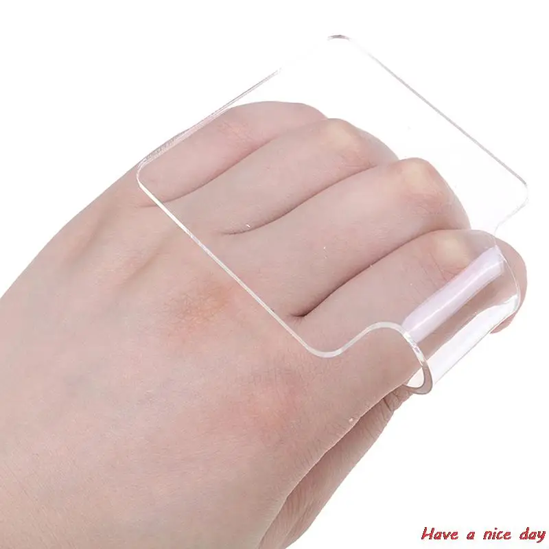 

1pc/lot DIY Mixing Pigment Makeup Palette Acrylic Clear Nail Art Manicure Polish Mixing Painting Color Tool