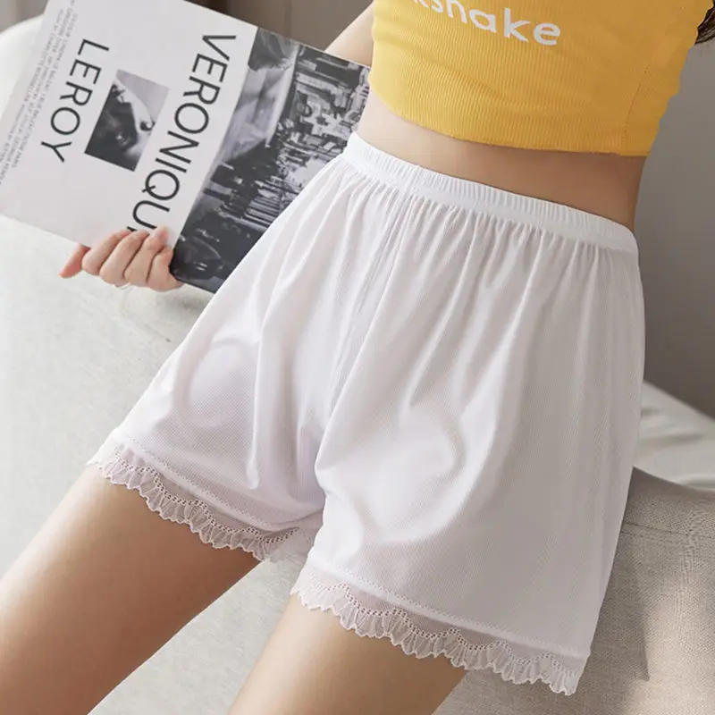 

Safety pants, anti-empty women can wear summer thin lace three-point leggings, loose home short pants, both inside and outside